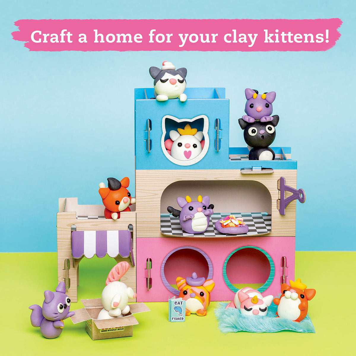 Klutz Mini Clay World Kitty Condo