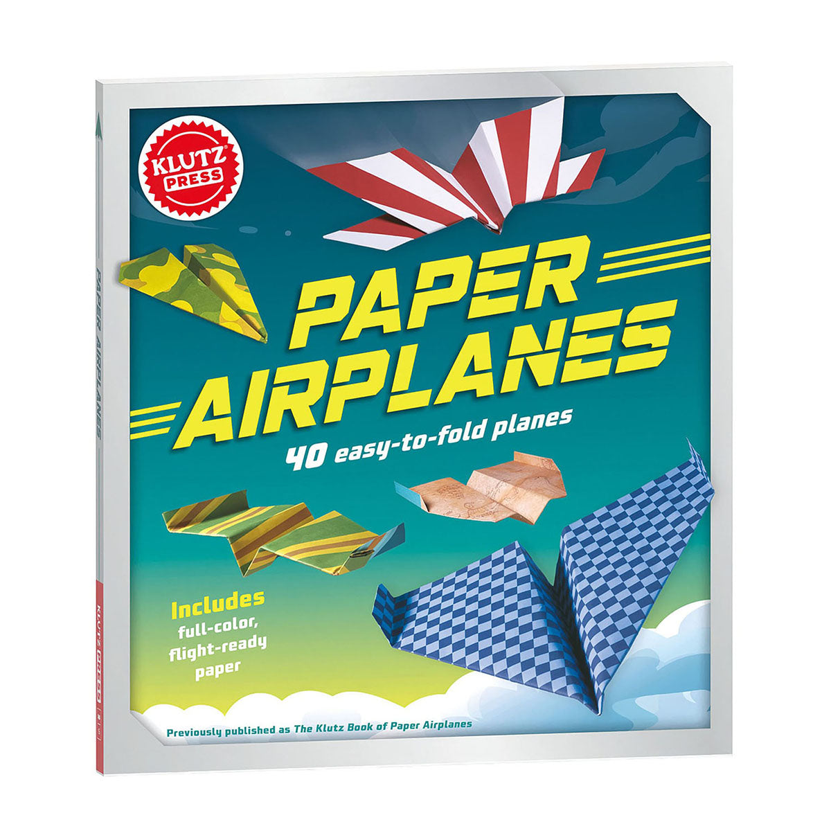 Klutz Paper Airplanes front cover