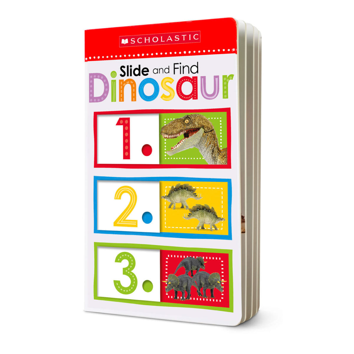 Slide and Find Dinosaurs Board Book