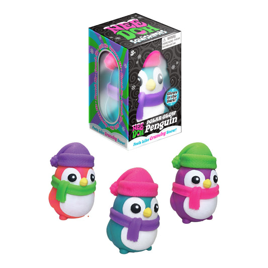 NeeDoh Polar Glow Penguin 2025