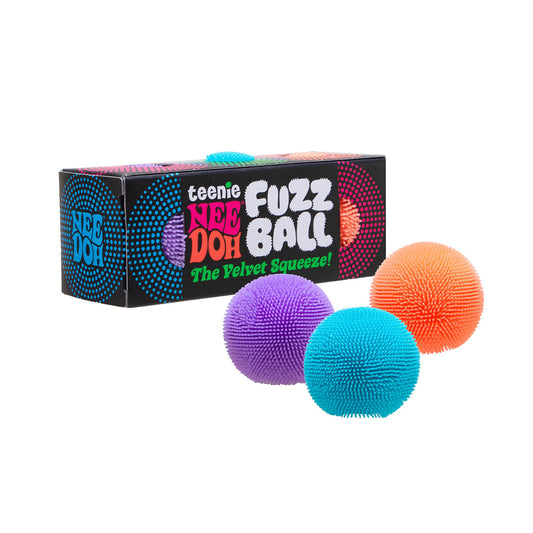 Teenie NeeDoh Fuzz Ball 3 Pack
