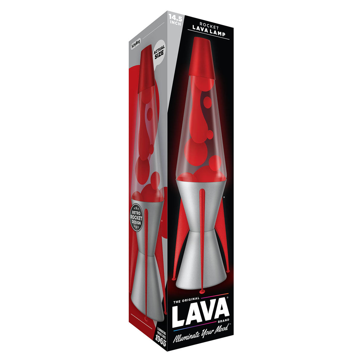 Astrosurge Rocket Lava Lamp 14.5”