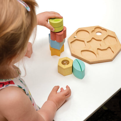 Wooden Sensory Activity Tray from Mentari.