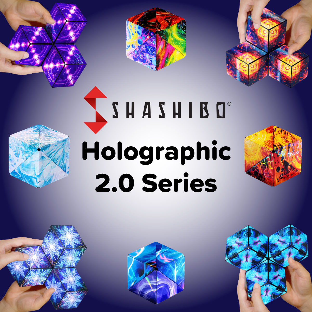 Shashibo Holographic 2.0 - Updated styles for 2024