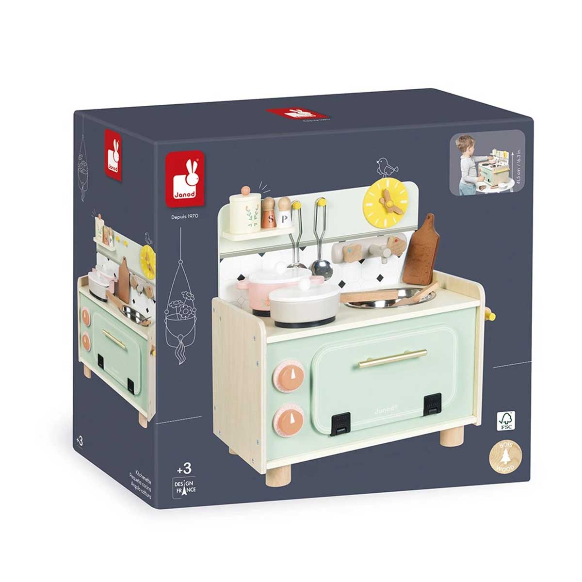 Janod - Small Wooden Kitchenette