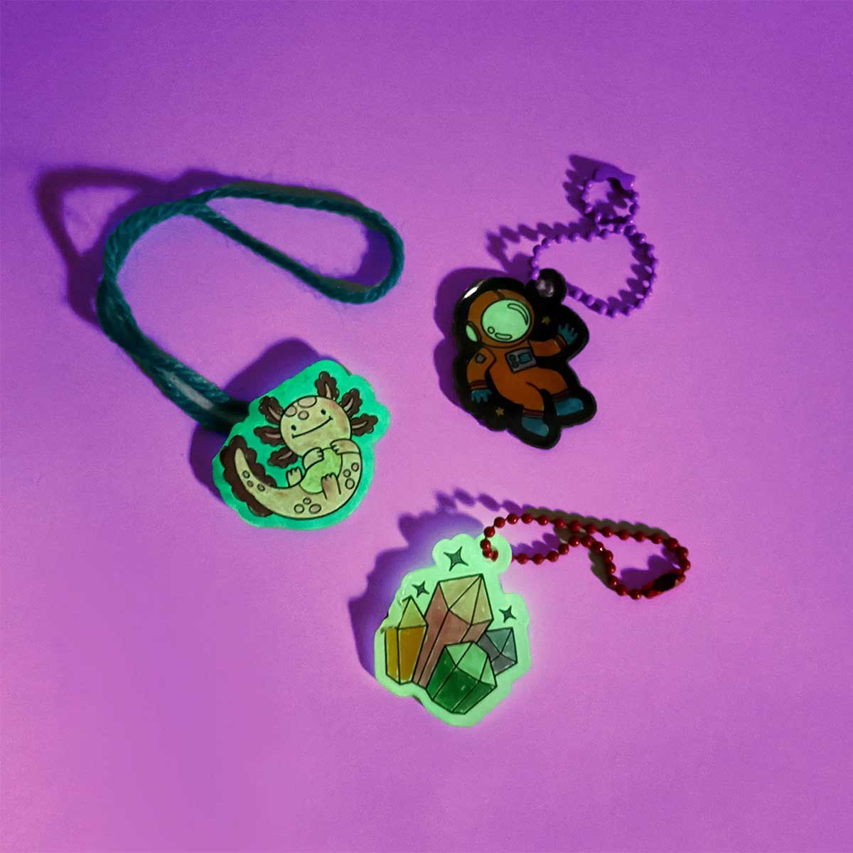 Shrink-Its! DIY Shrink Art Kit - Glow Buddies from Ooly