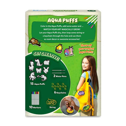 Skillmatics Aqua Puffs 3D Art Animal Friends