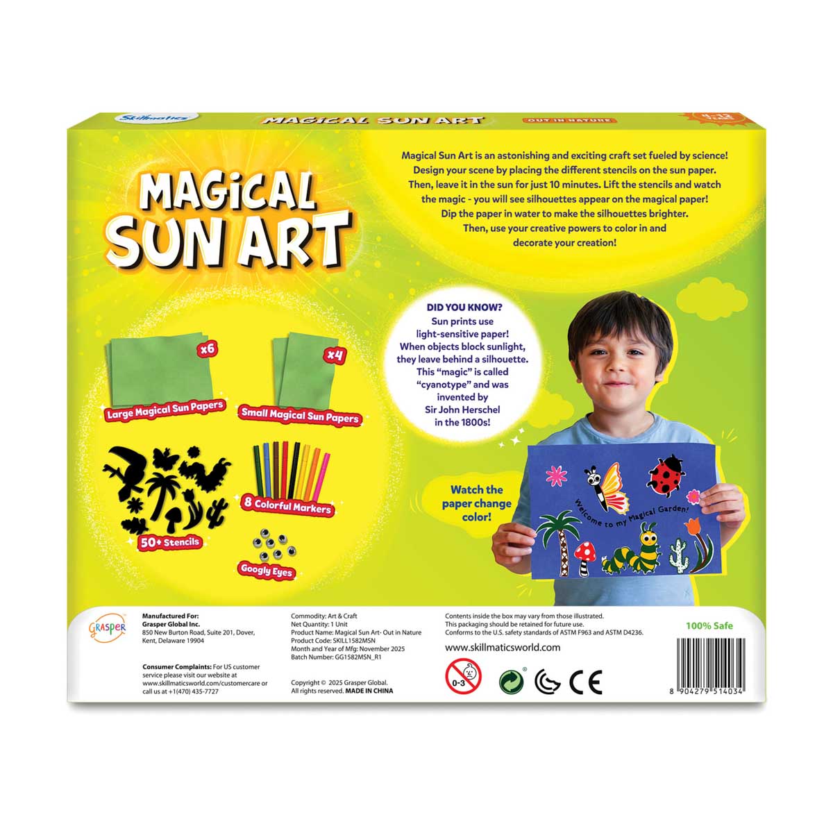 Skillmatics - Magical Sun Art Kit - Out in Nature