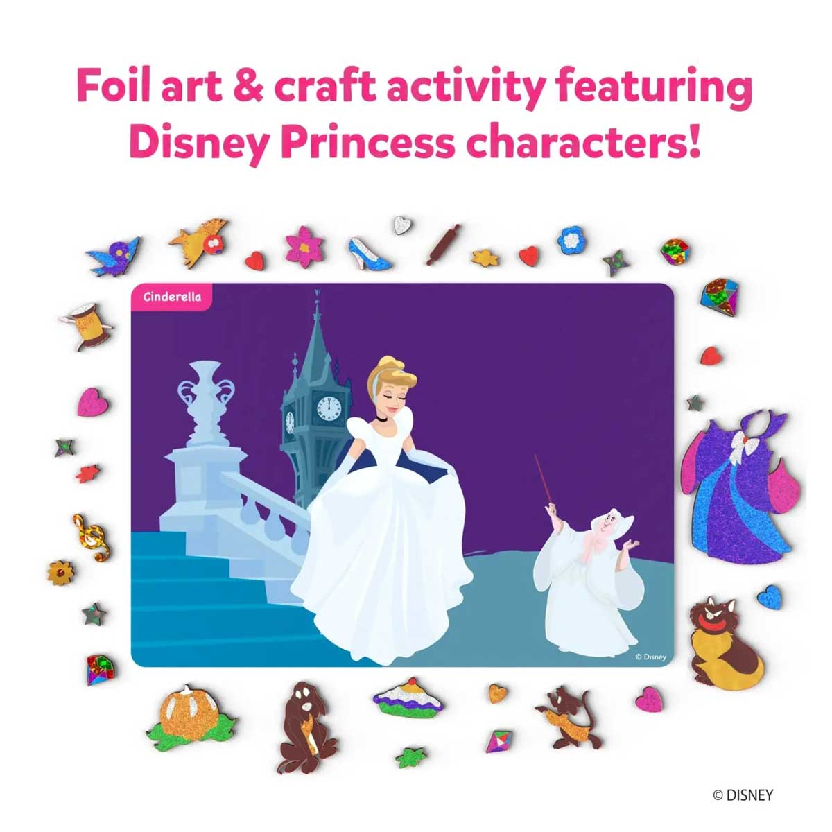 Peel & Press Foil Fun Art Kit - Disney Princess