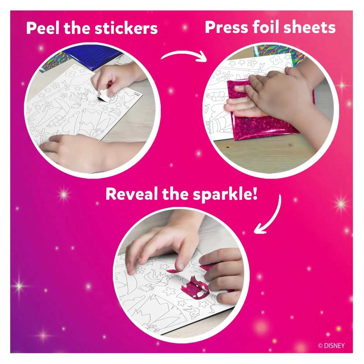 Peel & Press Foil Fun Art Kit - Disney Princess