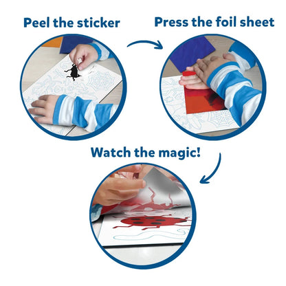 Peel & Press Foil Fun - Bugs & Butterflies from Skillmatics