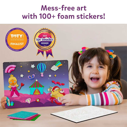 Skillmatics Peel & Press Foil Fun Art Kit - Unicorns & Princesses