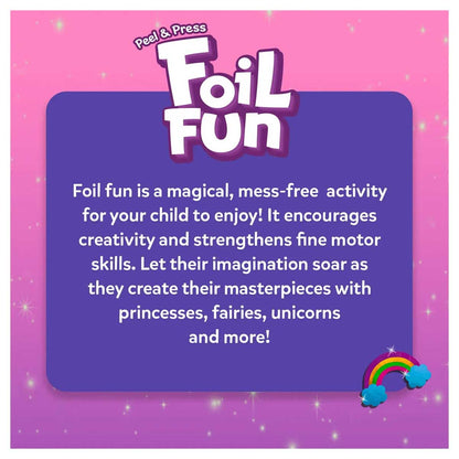 Skillmatics Peel & Press Foil Fun Art Kit - Unicorns & Princesses