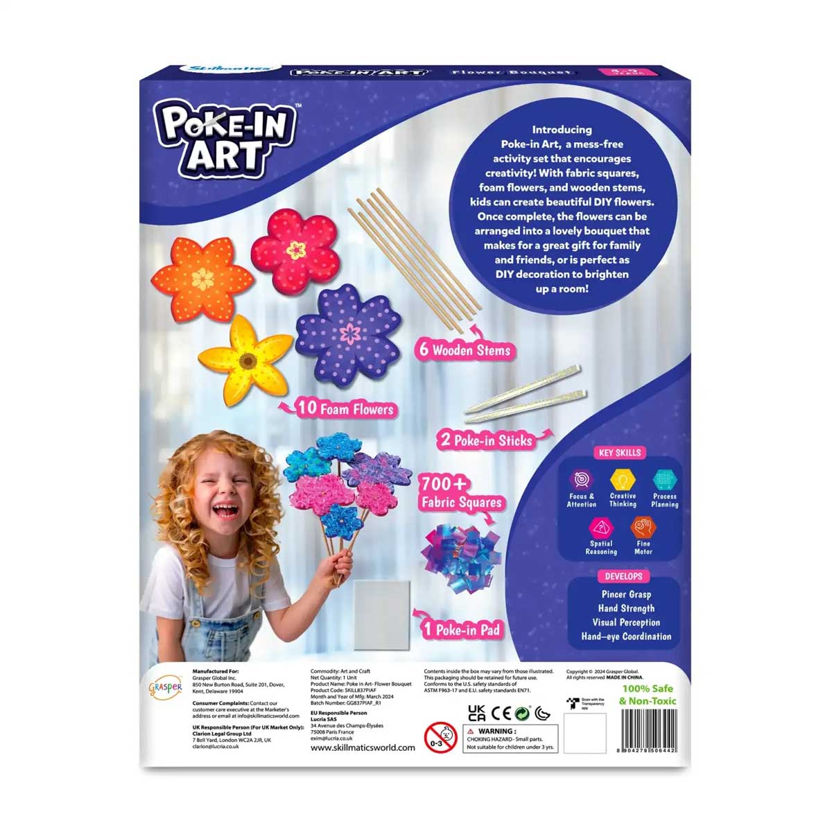 Poke-In Art Flower Bouquet from Skillmatics