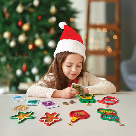 Skillmatics Shake-Its! Christmas Ornaments