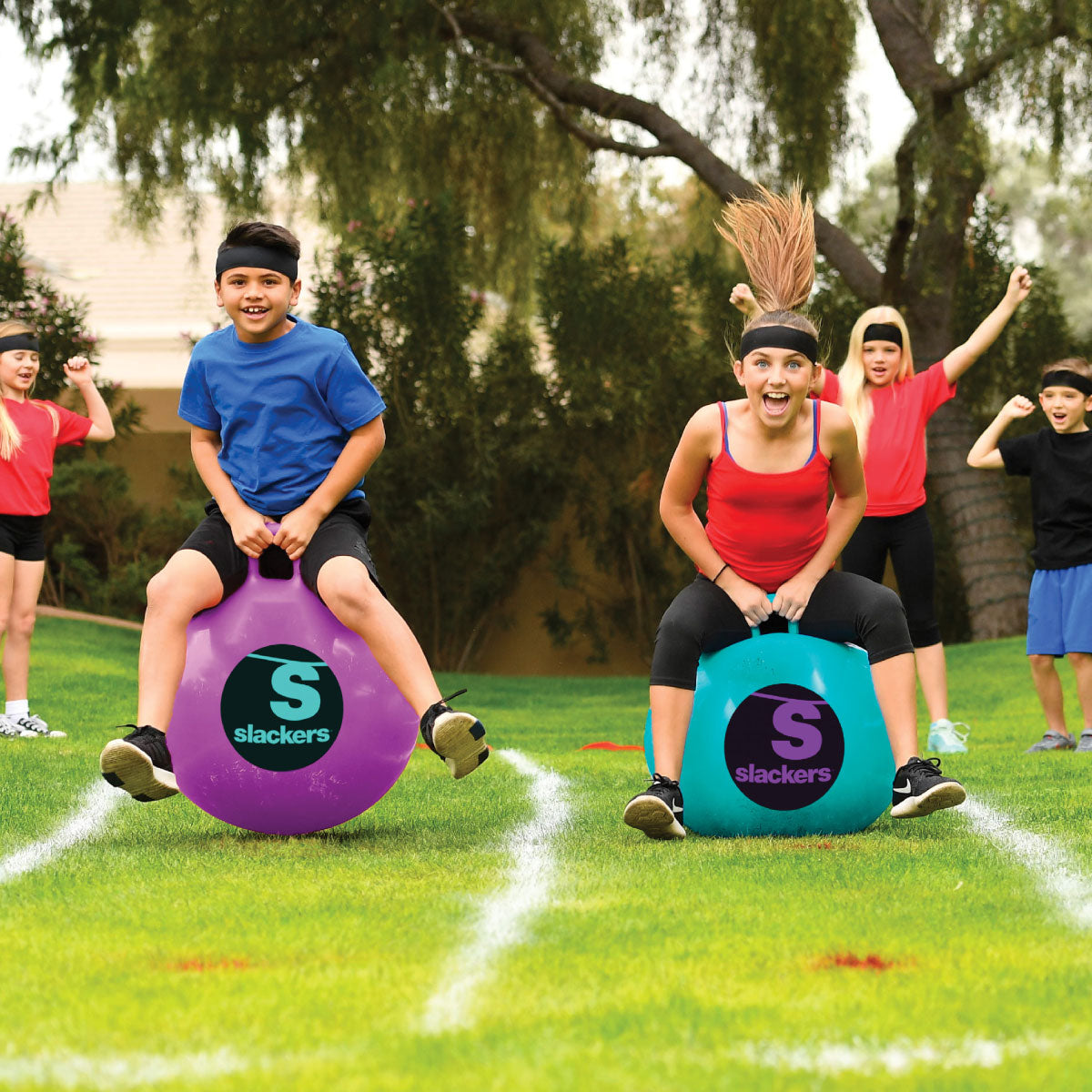 Slackers Bounce Balls Race Set