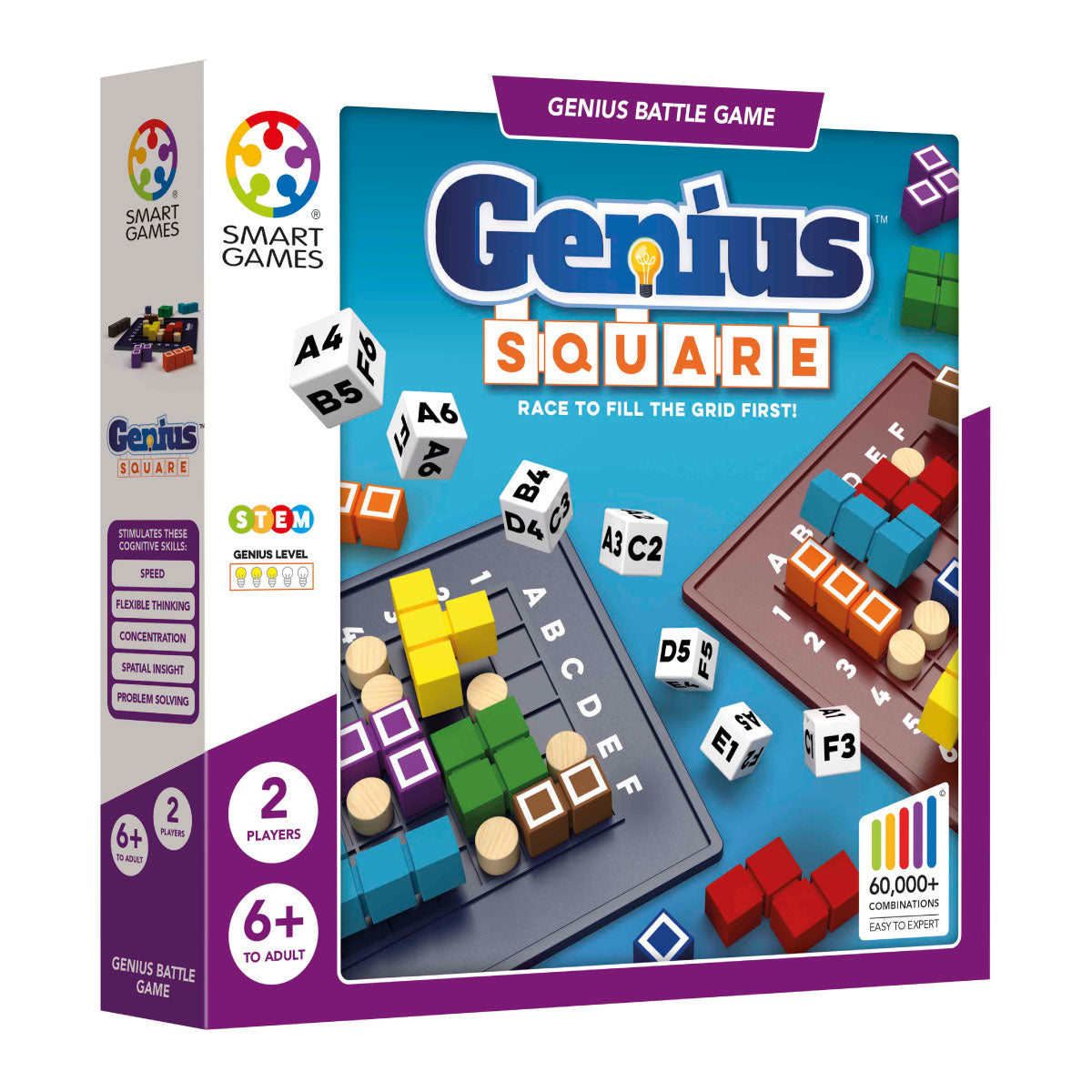 Smart Games Genius Square Logic Game