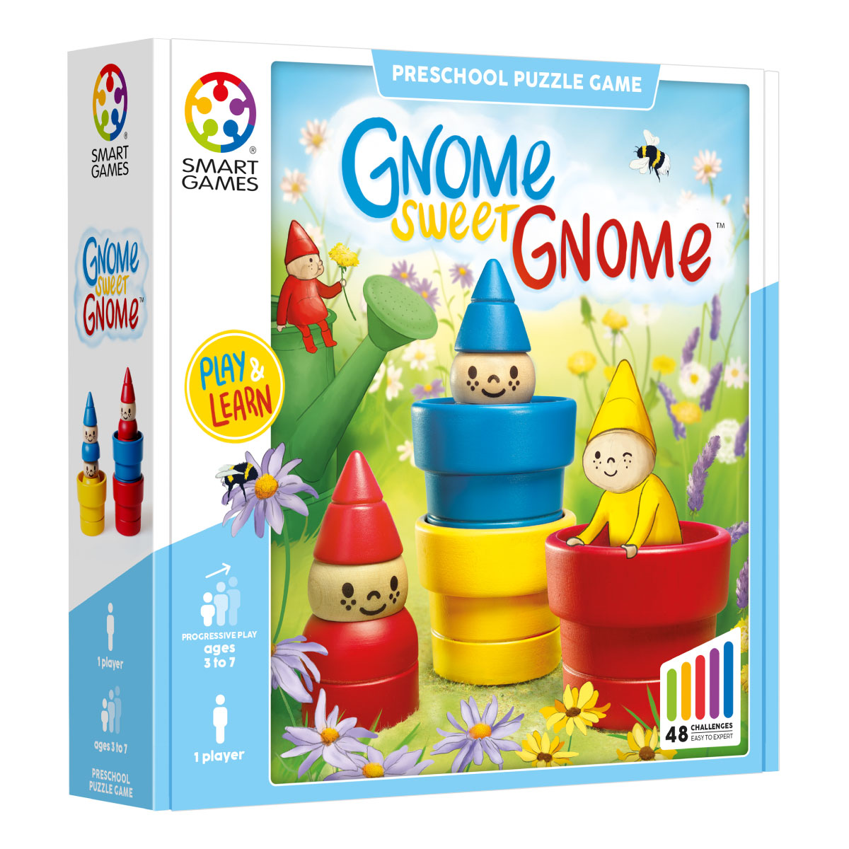 Smart Games Gnome Sweet Gnome Preschool Puzzle Game