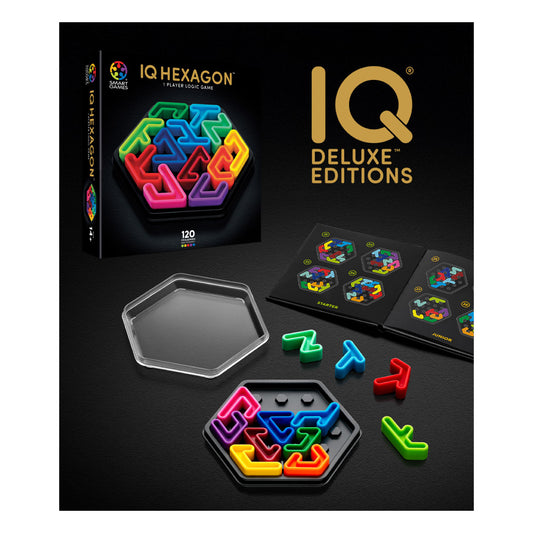 Smart Games IQ Deluxe Hexagon Logic Puzzle