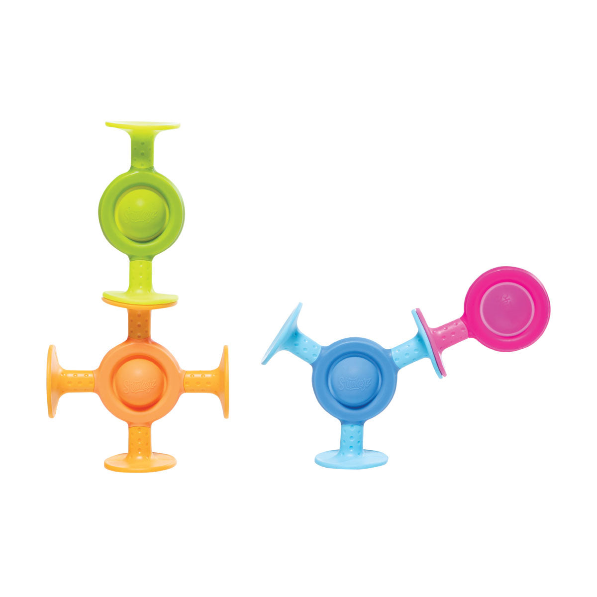 Smart Toys and Games My First Stuckerz baby suction cup toy five piece set