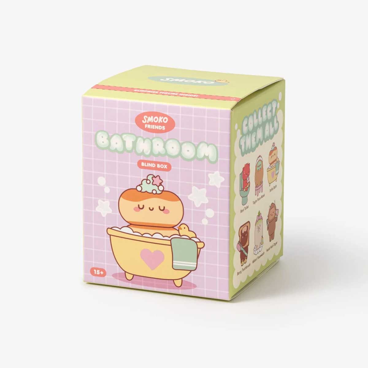 Smoko Friends Bathroom Blind Box Figure box