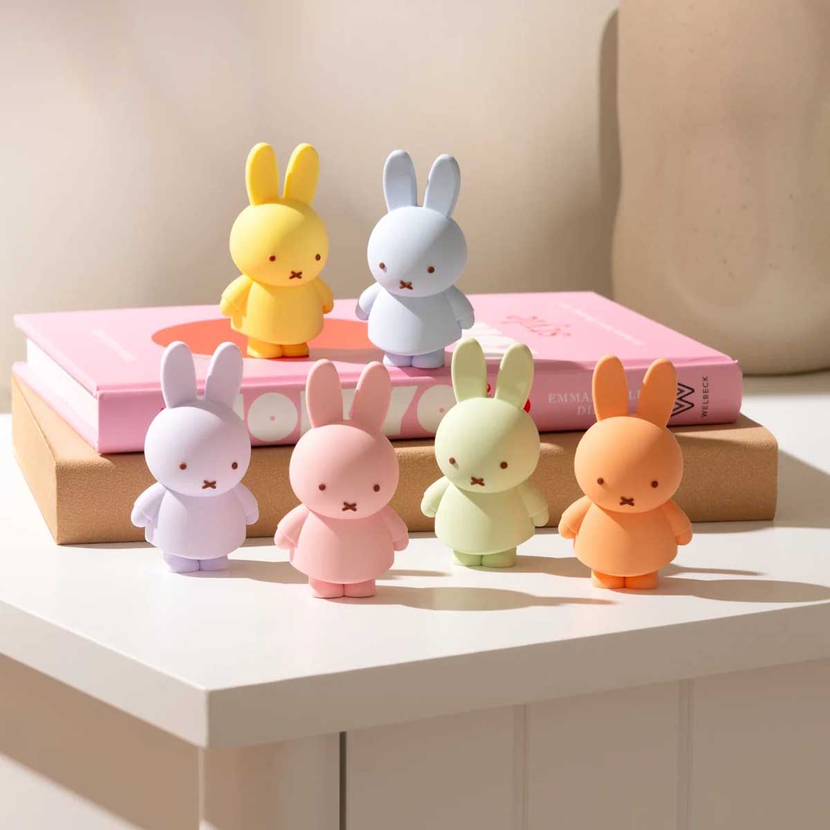 Smoko Miffy Goes Pastel Blind Box Figure full set