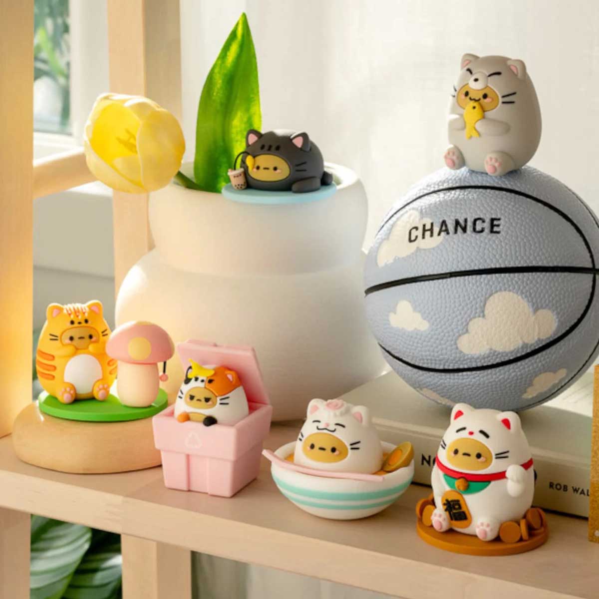 Smoko Tayto Potato Cats Blind Box Figure group