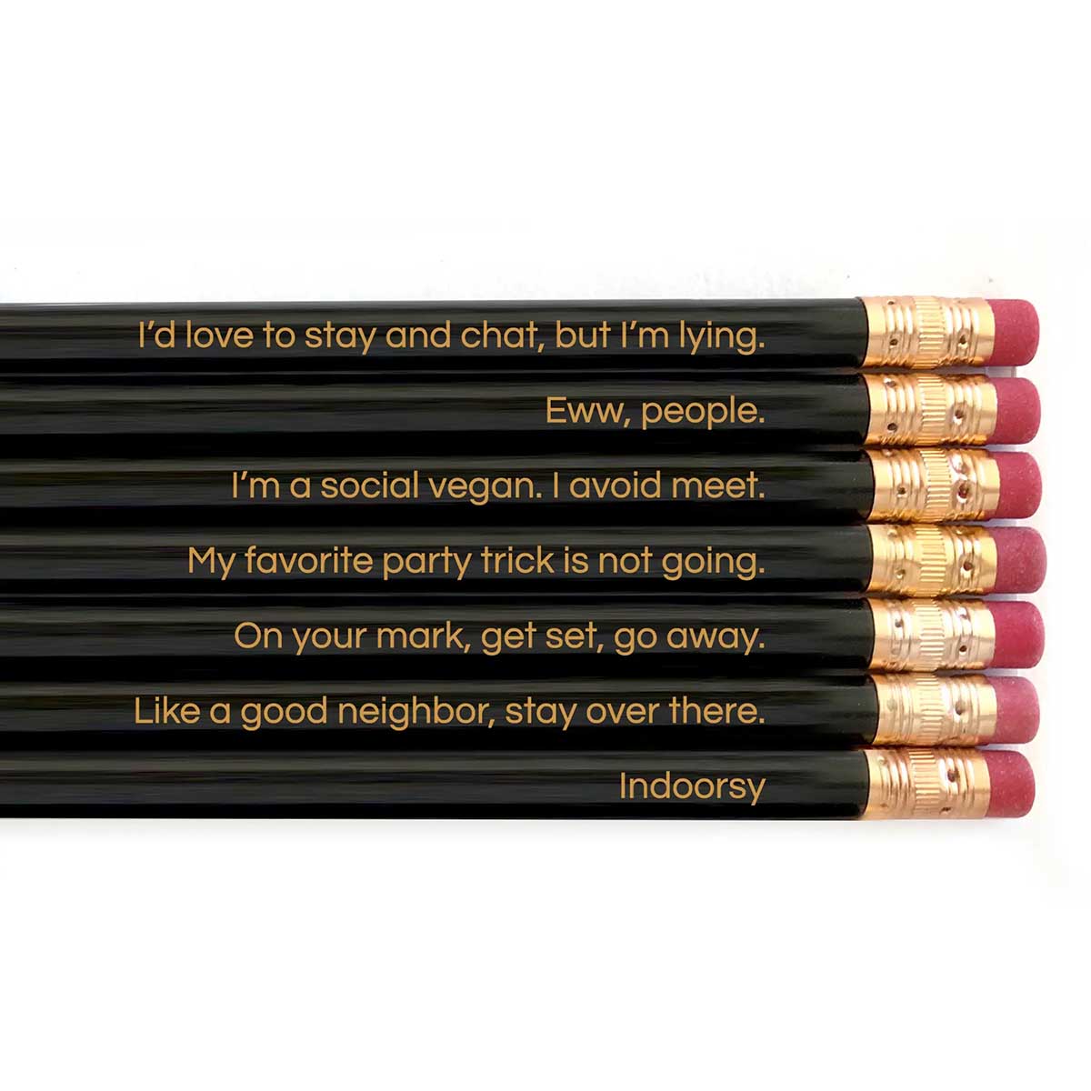 Antisocial Butterfly Pencil Set
