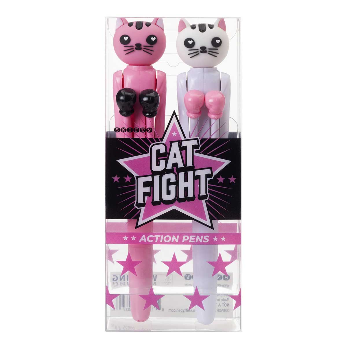 Snifty Cat Fight Action Pens