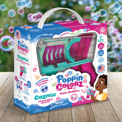 South Beach Bubbles PoppinColorz Cozmic Bubble Blaster