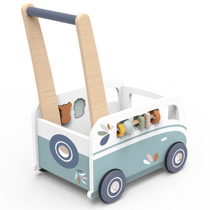 Speedy Monkey Van Multi-Activity Walker Push Toy