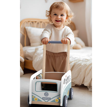 Speedy Monkey Van Multi-Activity Walker Push Toy