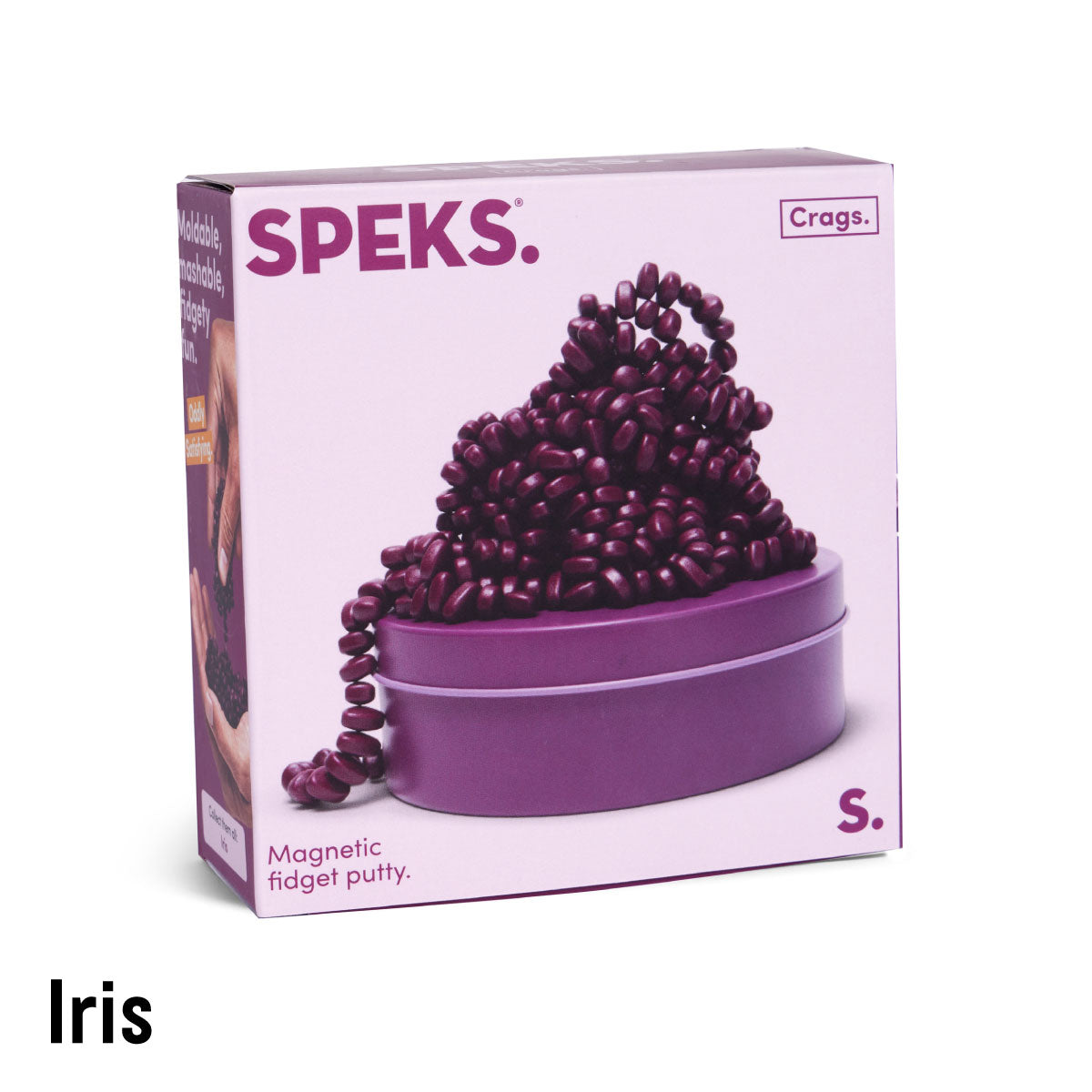 Speks Matte Crags Magnetic Putty Medium Tin in Iris Purple