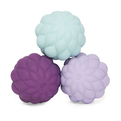 Speks Odds Vivid Silicone Magnet Fidget 3 Pack - Purple Puffs