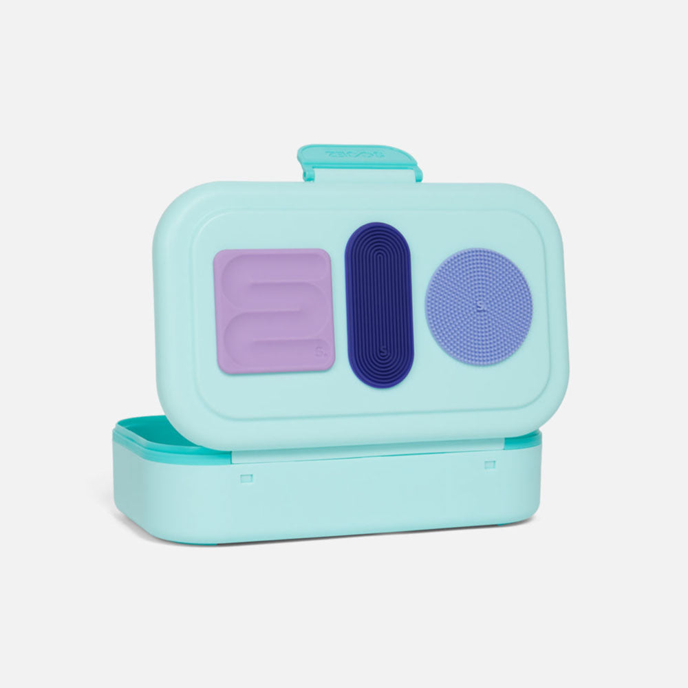 Speks Slabs Silicone Sensory Sticker - 3 pack - Blue