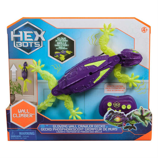 Spin Master - Hex Bots Glowing Wall Crawler Gecko