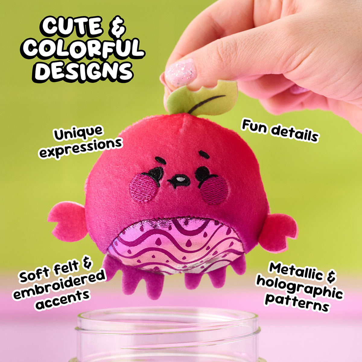 Spin Master Magic Jellykins Surprise Plush Jar - Jellykins have cute & colorful designs, unique expressions, and more!