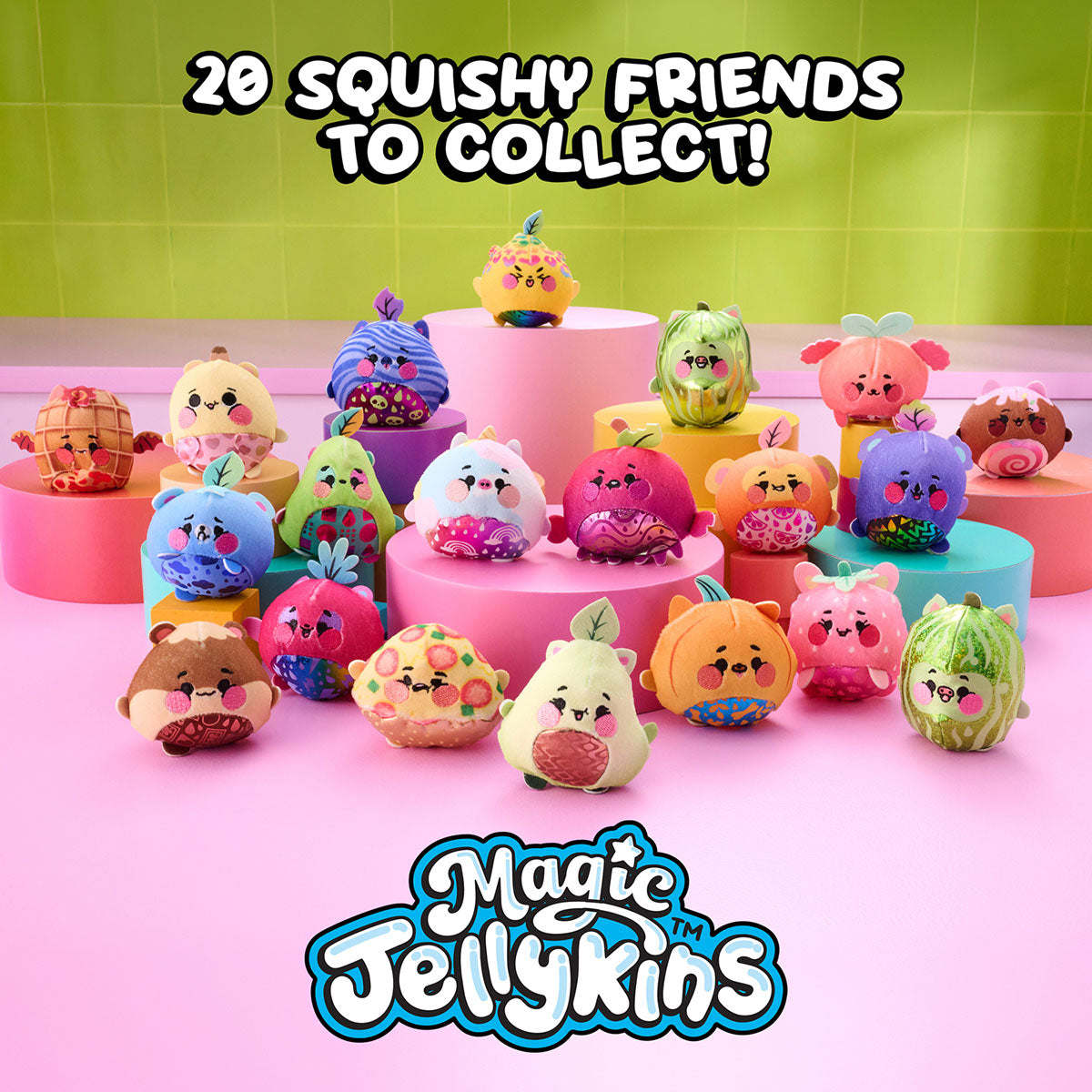 Spin Master Magic Jellykins Surprise Plush Jar - Collect all 20 styles!