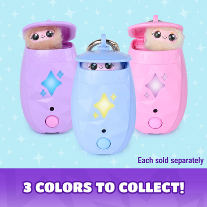 Spin Master Peekimo Electronic Pet - three colors ot collect: Light purple, light blue, and light pink. Each sold separately.