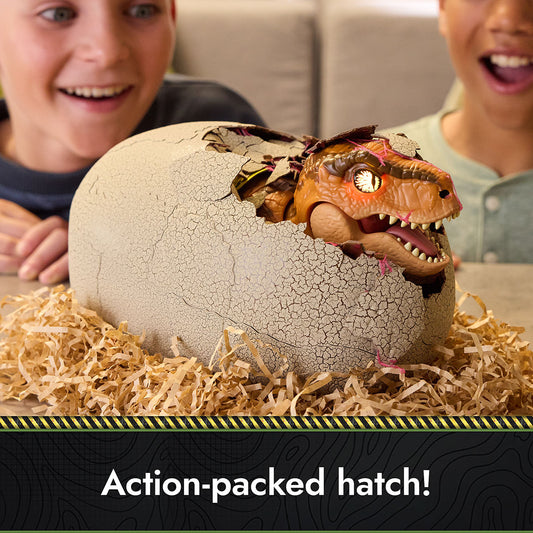 Spin Master Primal Hatch Jurassic World T-Rex Hatching Dinosaur Egg