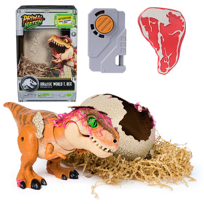 Spin Master Primal Hatch Jurassic World T-Rex Hatching Dinosaur Egg