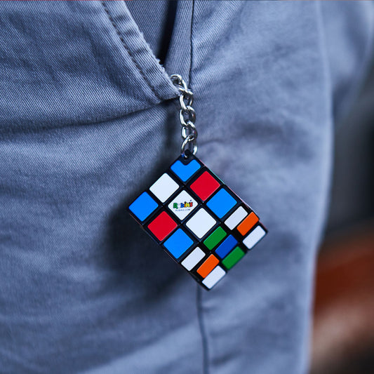 Rubik’s Cube 3x3 Keyring Clip