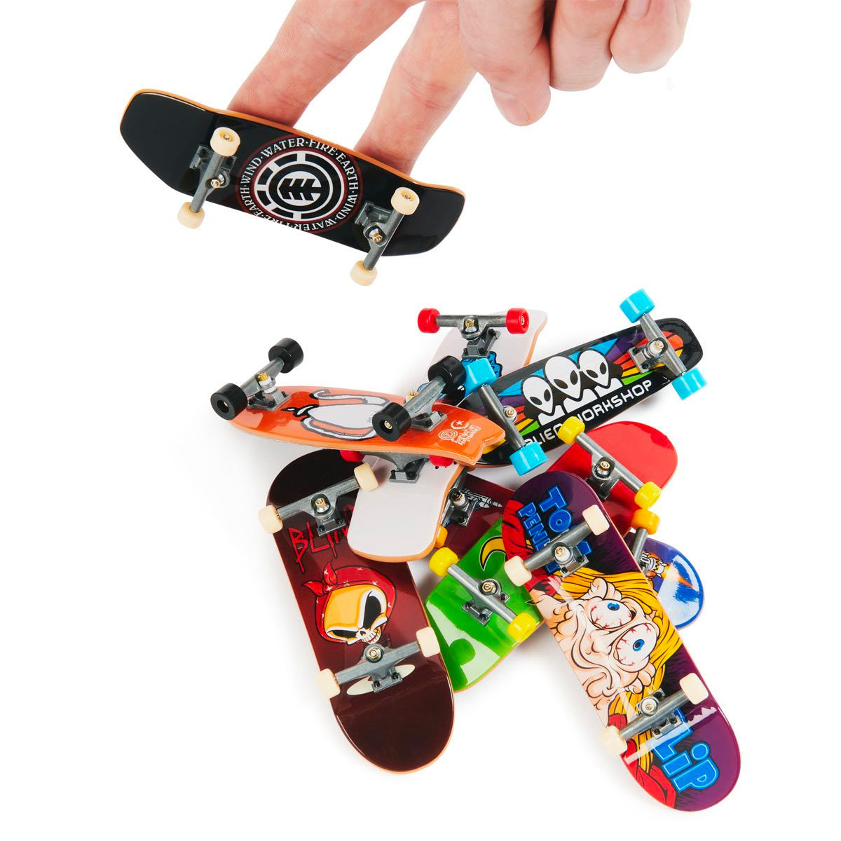 Tech Deck 25th Anniversary Fingerboards 8 Pack
