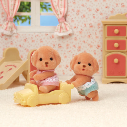 Calico Critters Toy Poodle Twins