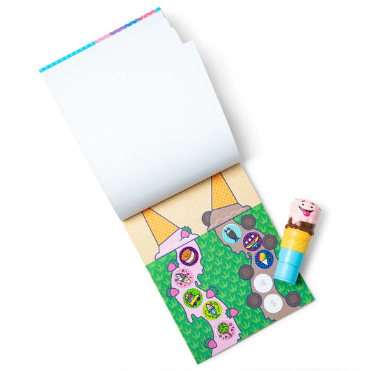 Sticker WOW! Sticker Stamper & Activity Pad - Ice Cream theme by Melissa & Doug.