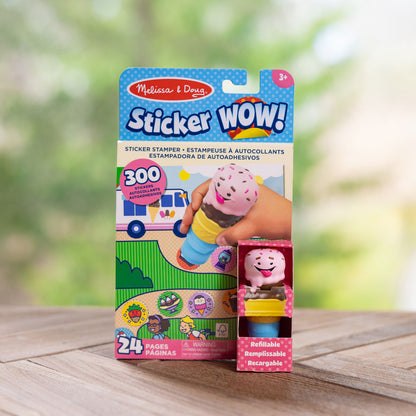 Sticker WOW! Sticker Stamper & Activity Pad - Ice Cream theme by Melissa & Doug.