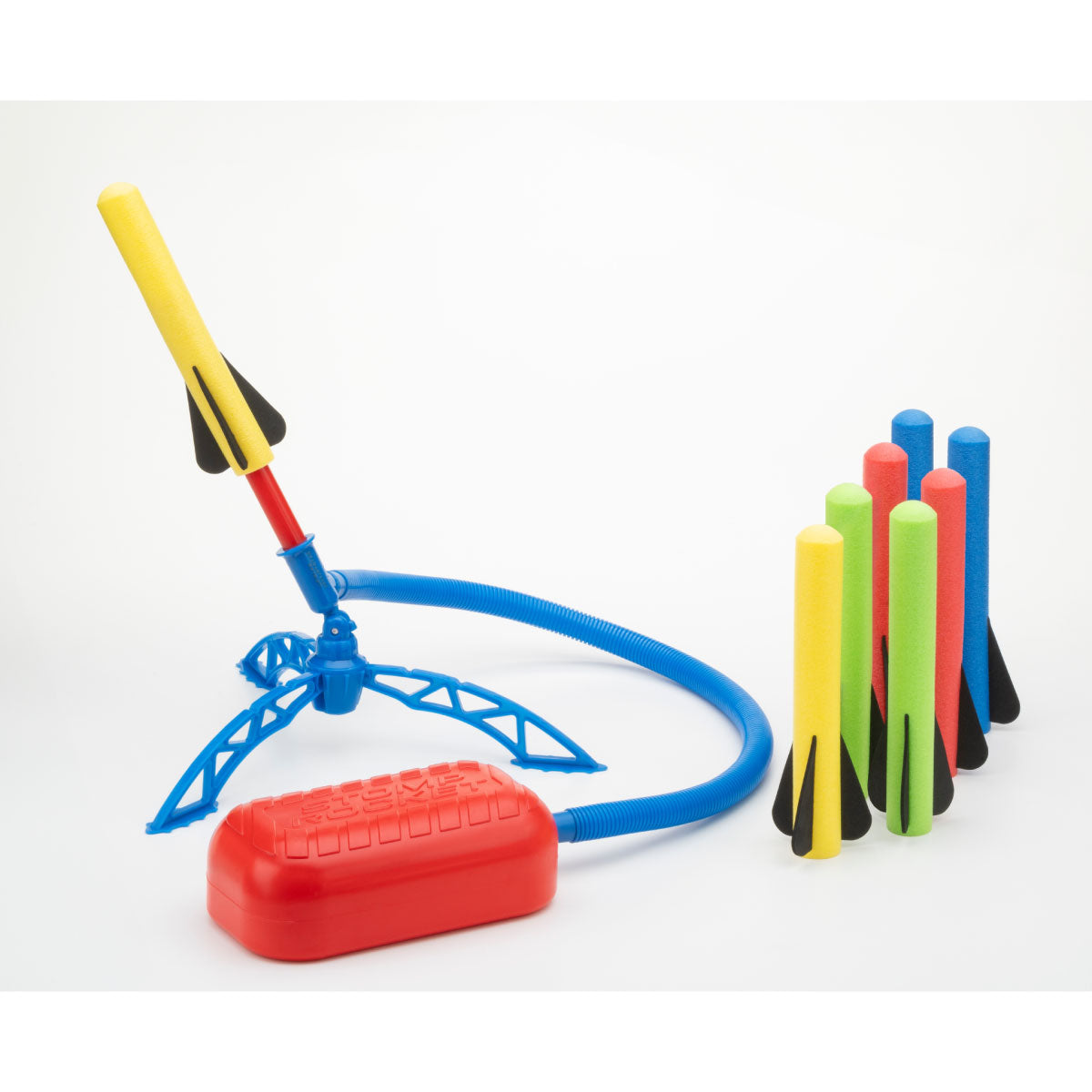 Stomp Rockets Jr Multi-Color Action Rockets 8 Pack
