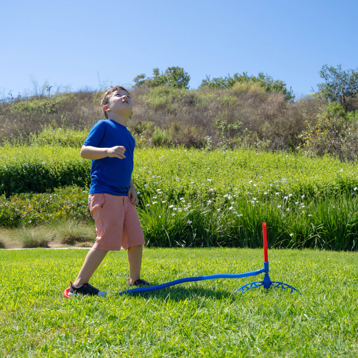 Stomp Rockets Jr Multi-Color Action Rockets 8 Pack