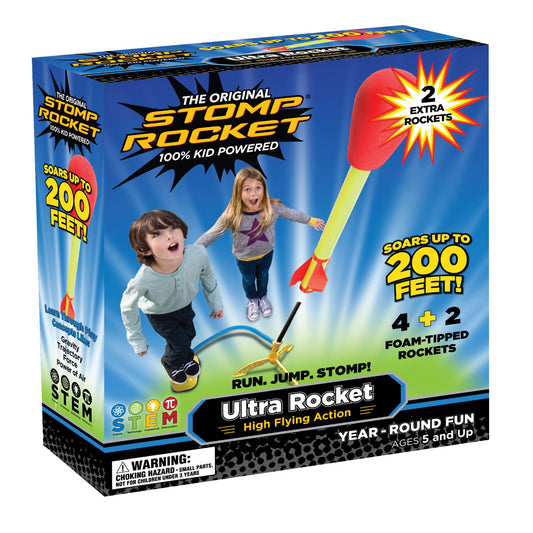 Stomp Rockets Ultra Rocket 6 Pack