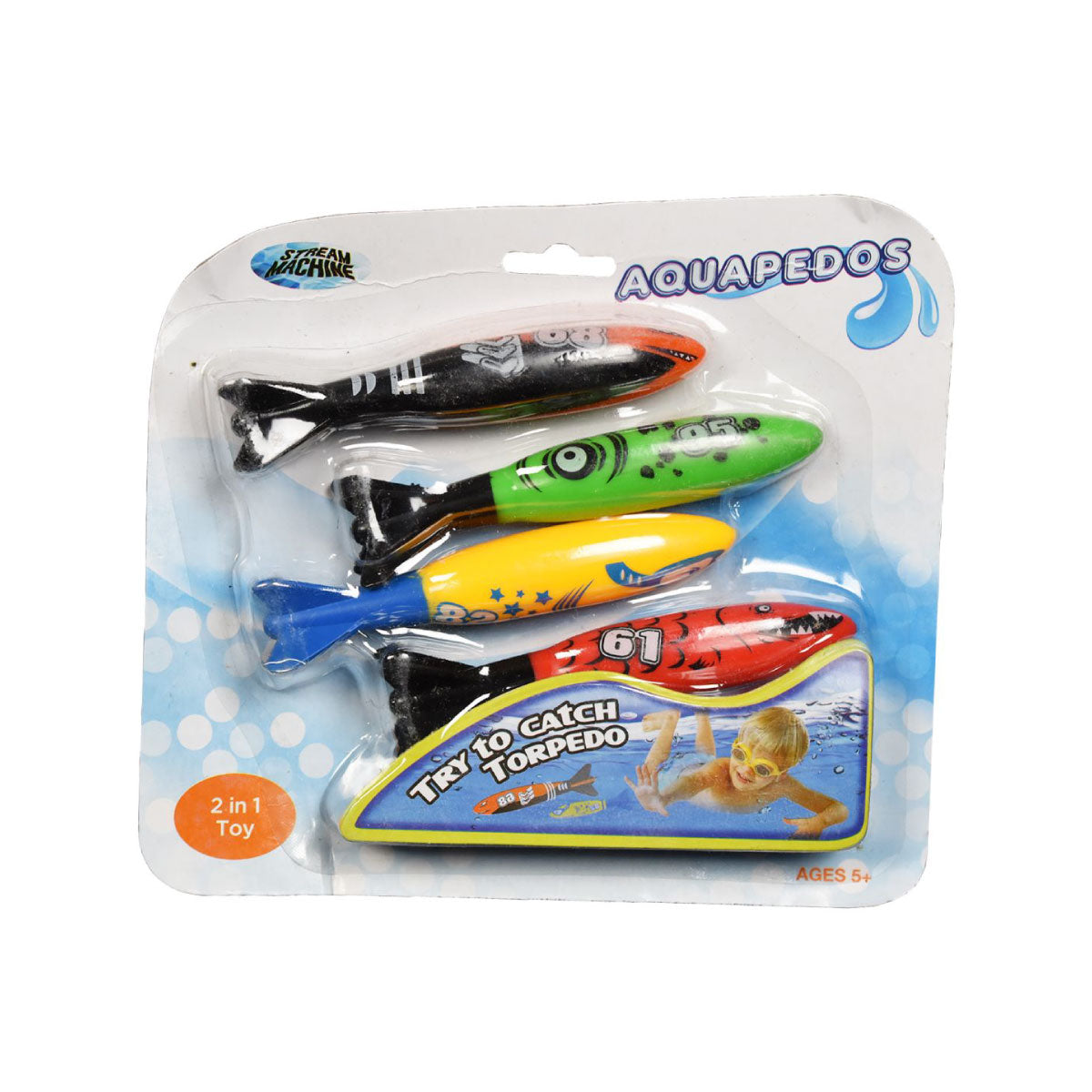 Aquapedos Dive Toys - Set of 4